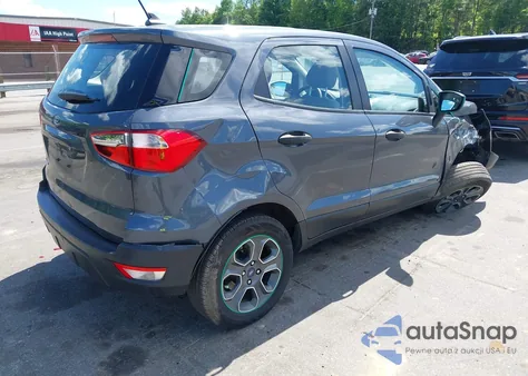 2021 Ford Ecosport S from USA, damaged, VIN MAJ3S2FE4MC441940